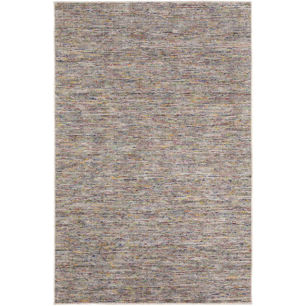 12 Gray and Yellow Wool Hand Loomed Runner Rug Image 2