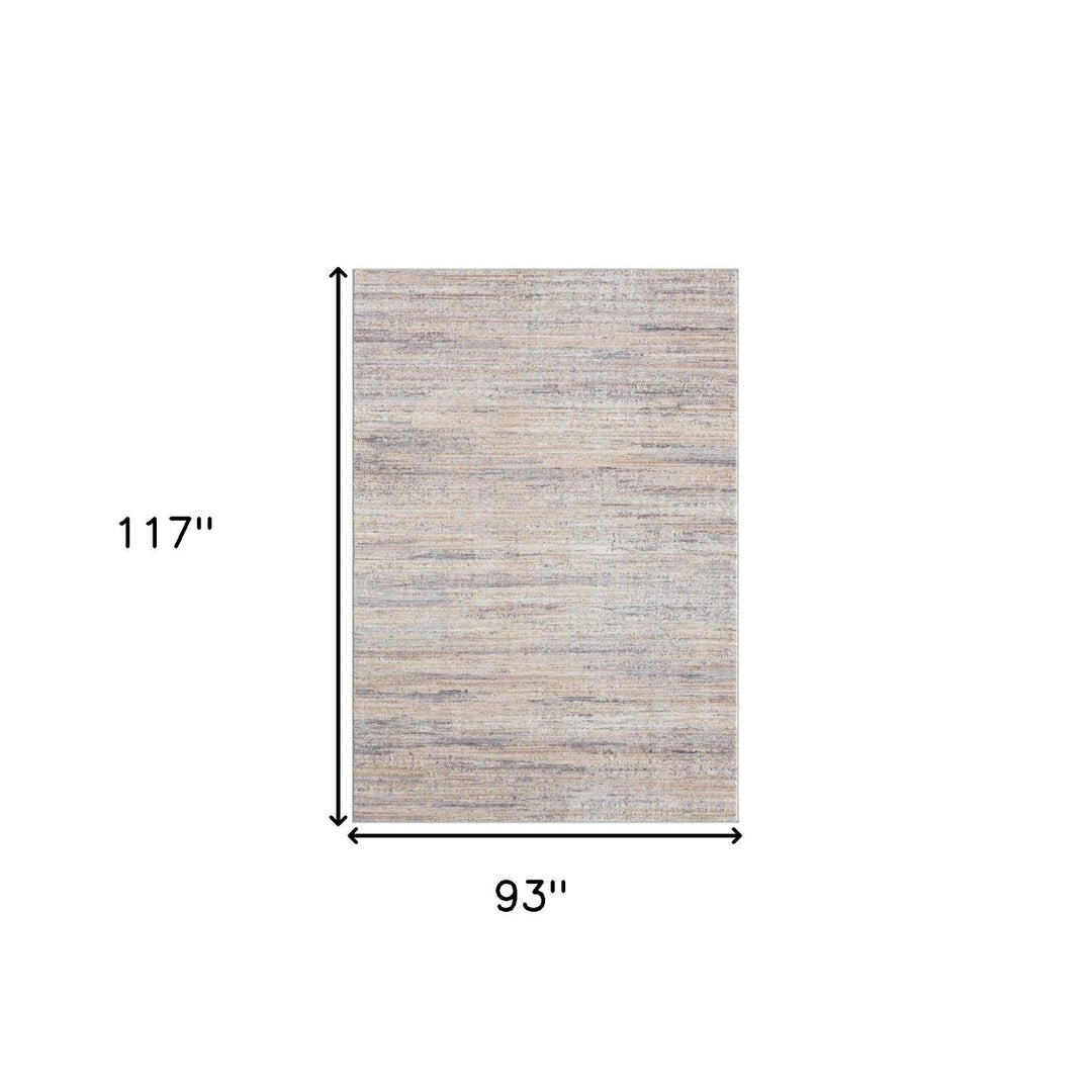 2 X 3 Gray Floral Area Rug Image 2