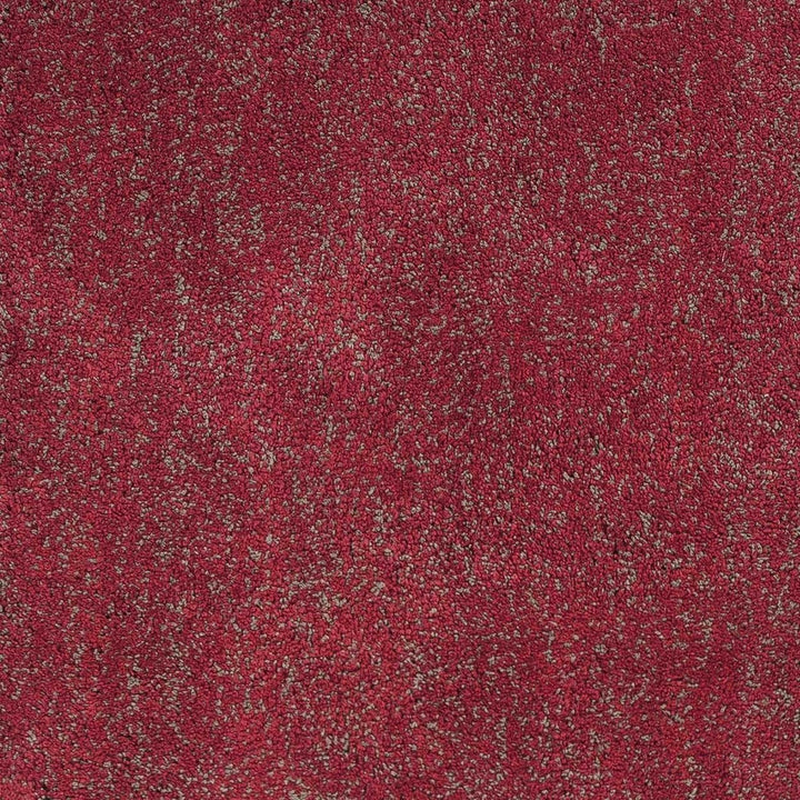 2 X 4 Polyester Red Heather Area Rug Image 1