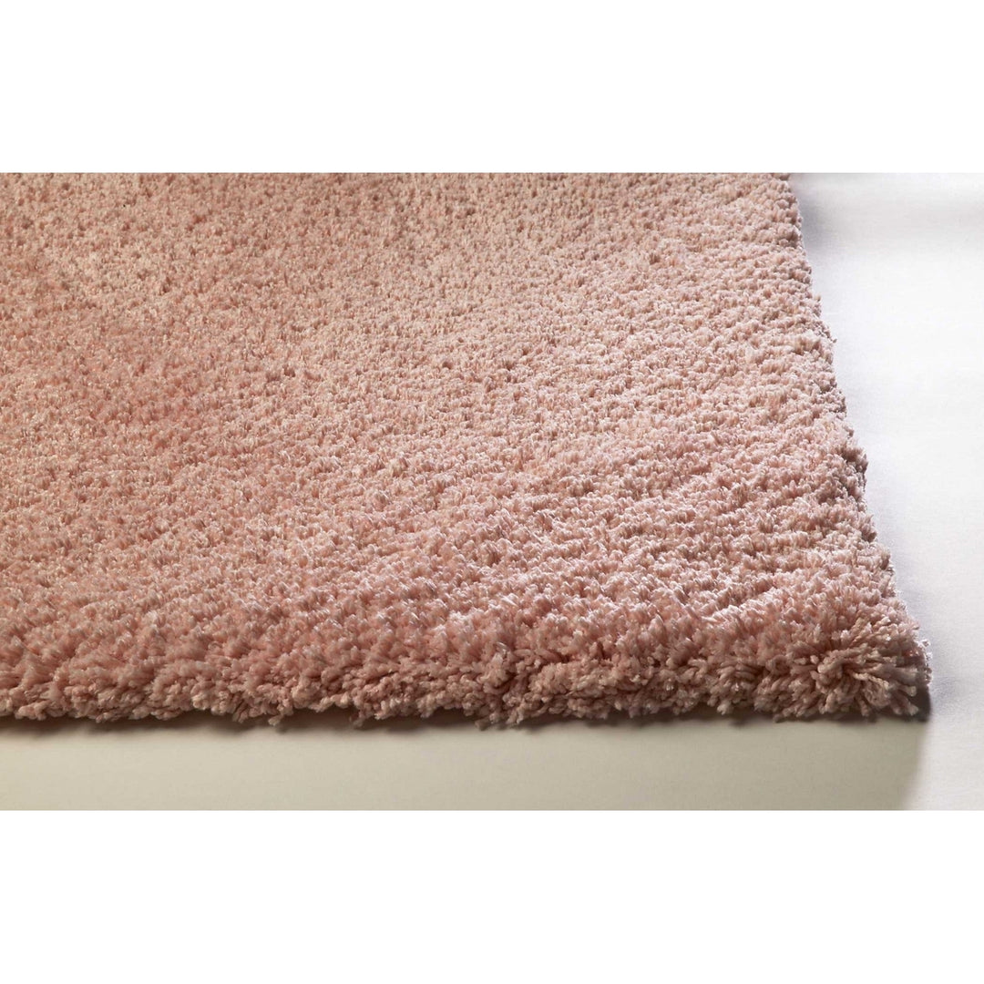 2 X 4 Polyester Rose Pink Area Rug Image 2