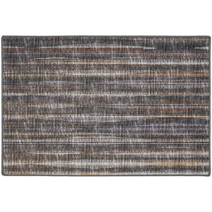 2 X 3 Brown Ombre Tufted Handmade Area Rug Image 2