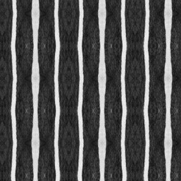 2 X 5 Black And White Modern Stripe Printed Vinyl Area Rug with UV Protection Image 7