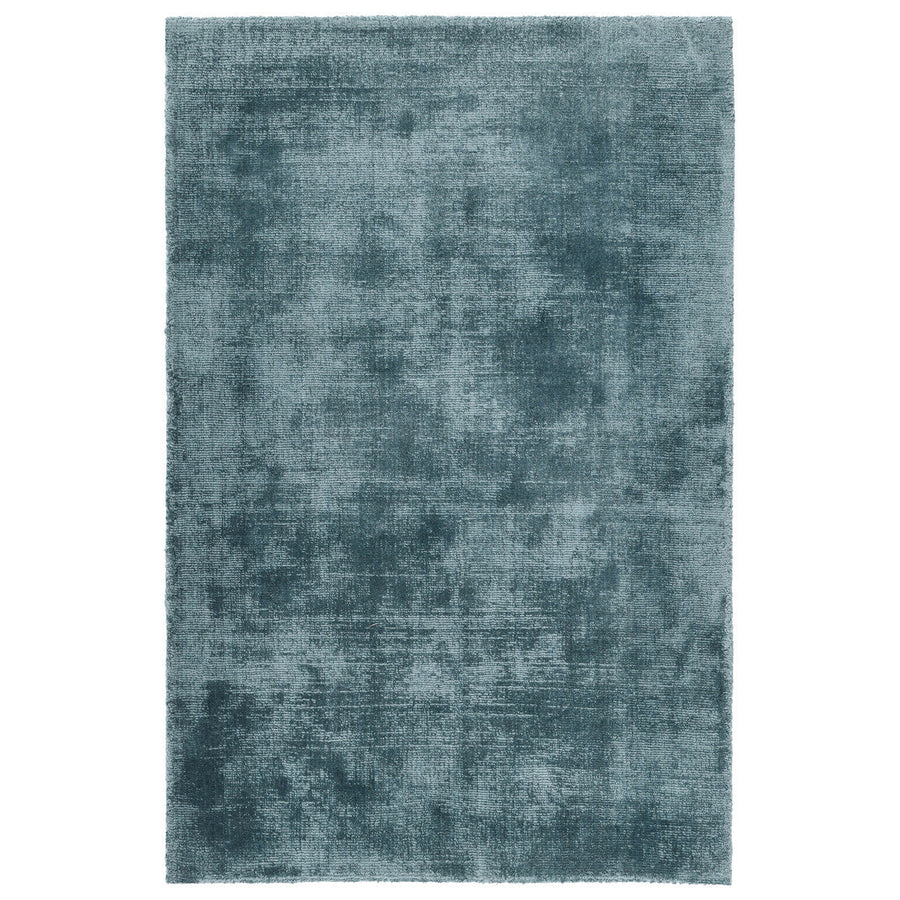 2 X 3 Blue Hand Woven Distressed Area Rug Image 1