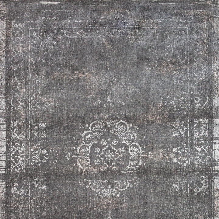 3 X 5 Gray Medallion Non Skid Area Rug Image 6