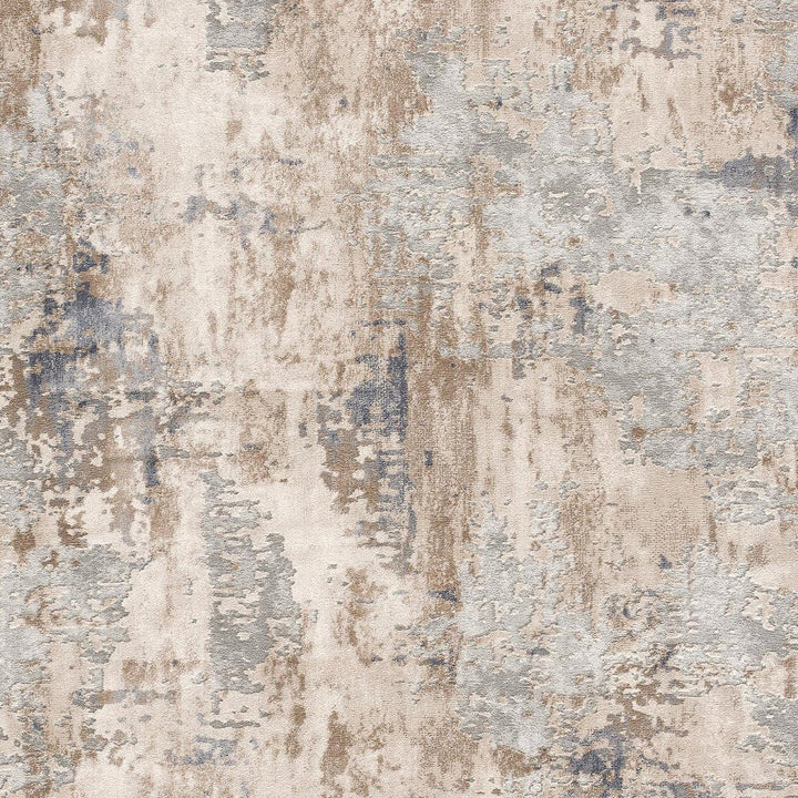 3 X 5 Beige Abstract Dhurrie Area Rug Image 3