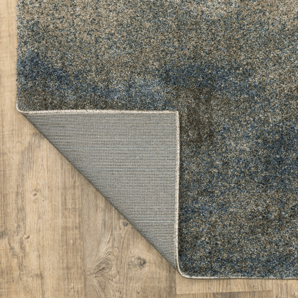 3 X 5 Gray Abstract Power Loom Area Rug Image 7