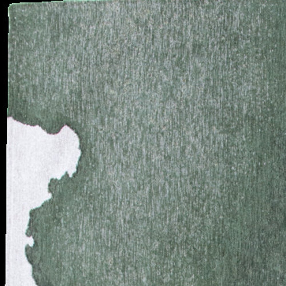 3 X 5 Gray and Green Abstract Non Skid Area Rug Image 6