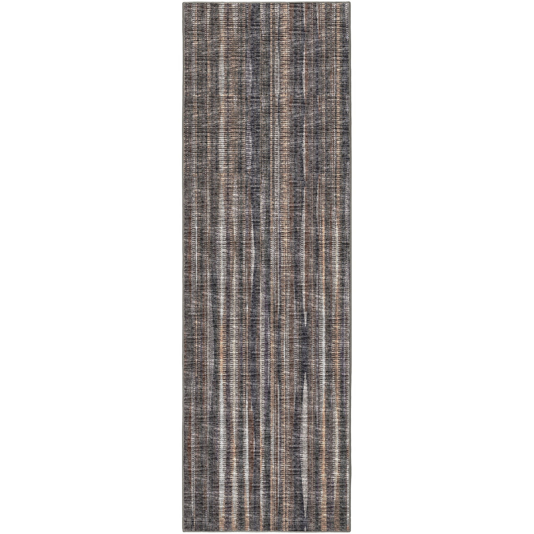 3 X 10 Brown Ombre Tufted Runner Rug Image 1