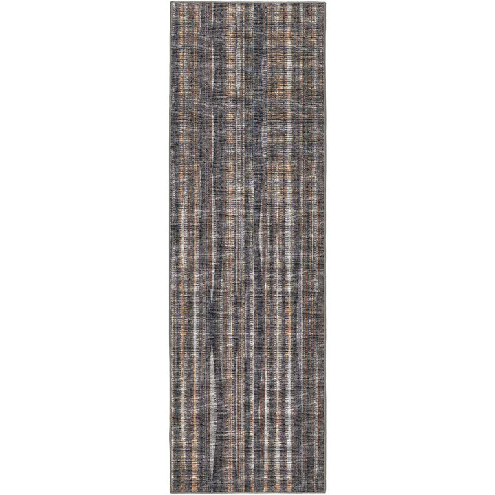 3 X 10 Brown Ombre Tufted Runner Rug Image 3