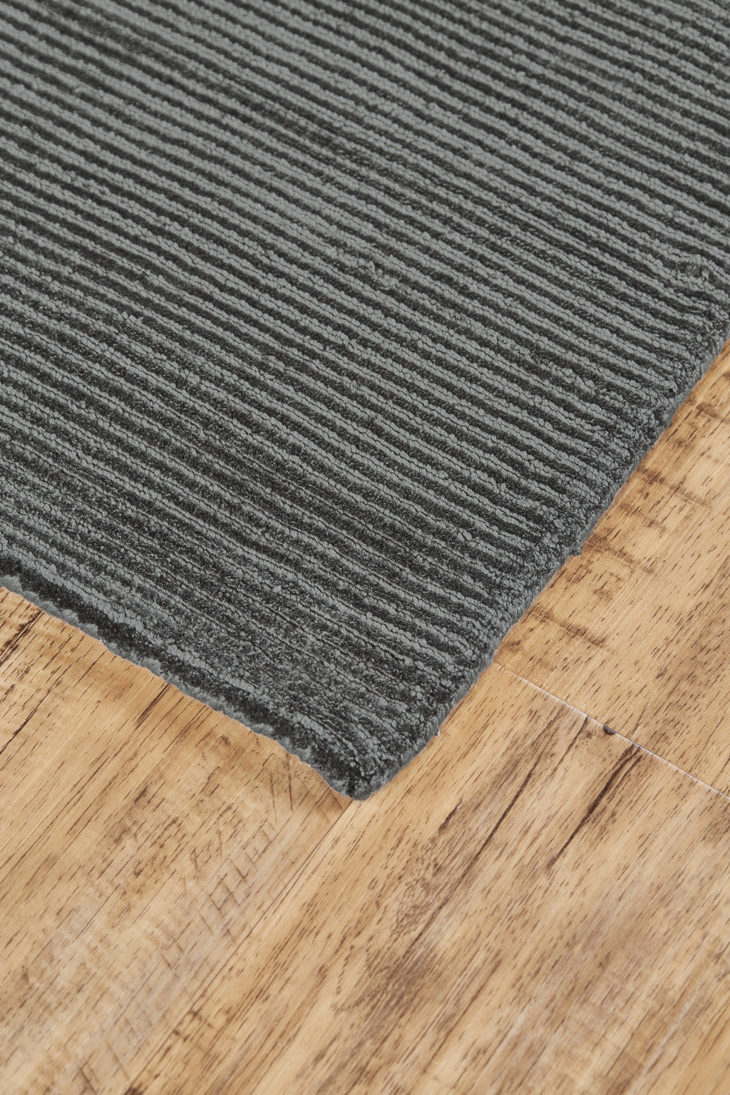 10 X 13 Gray Hand Woven Area Rug Image 2