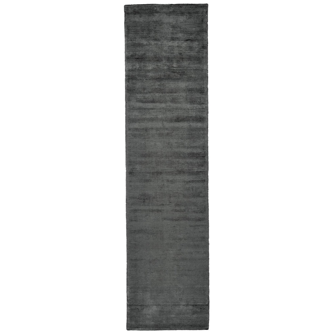 10 X 13 Gray Hand Woven Area Rug Image 4