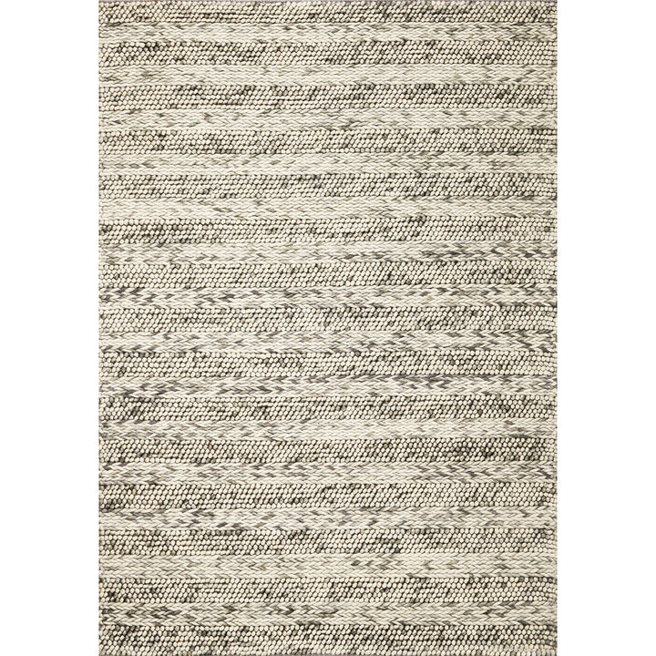 5 X 7 Wool Grey Area Rug Image 10