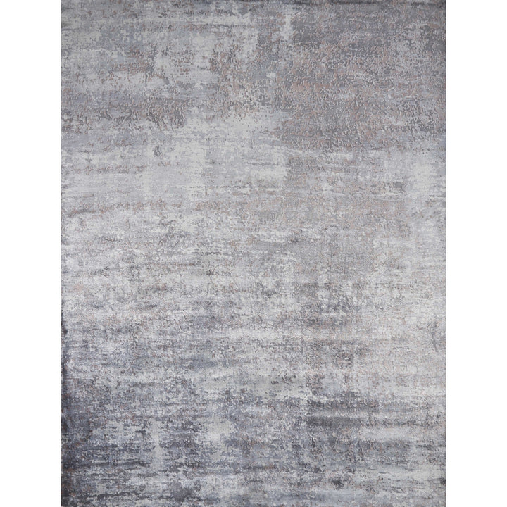 5 X 7 Viscose Slate Area Rug Image 7