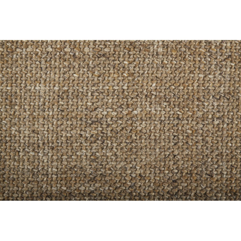 10 x 14 Green Hand Woven Area Rug Image 1