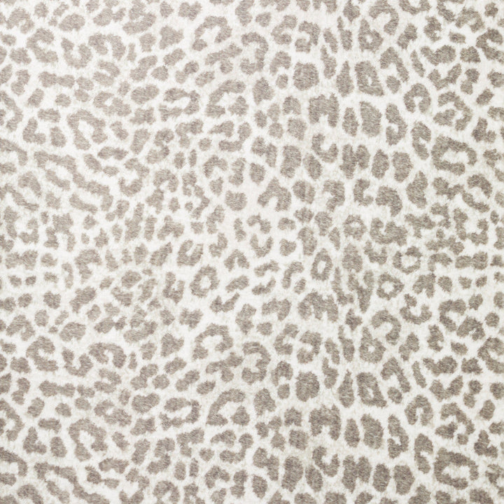 5 X 8 Beige and Cream Leopard Print Shag Handmade Non Skid Area Rug Image 10