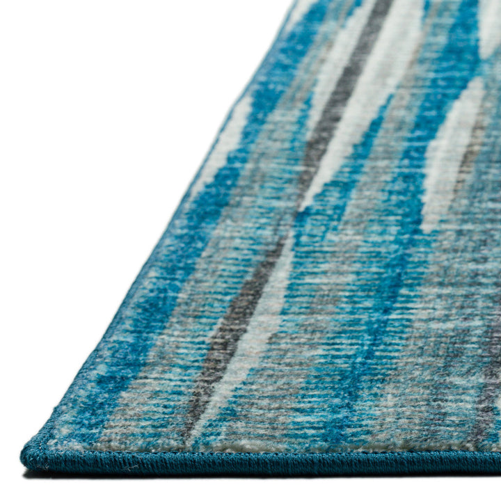 5 X 8 Blue Ombre Tufted Handmade Area Rug Image 6