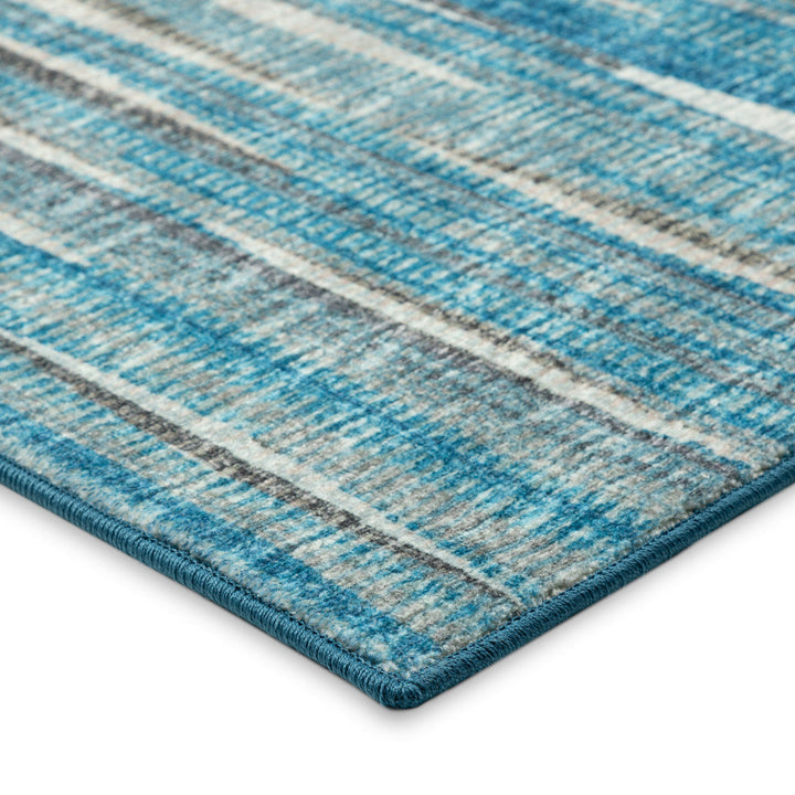 5 X 8 Blue Ombre Tufted Handmade Area Rug Image 7