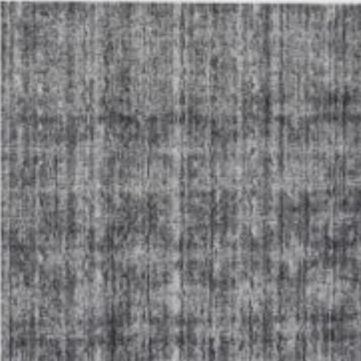 5 X 8 Dark Grey And Silver Plaid Cross Hand Loomed Area Rug Image 4