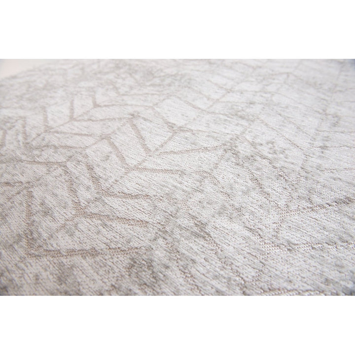 6 X 8 Gray and White Chevron Non Skid Area Rug Image 8