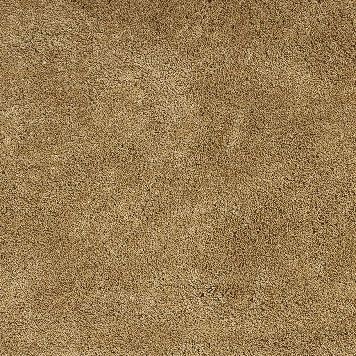 8 Round Polyester Gold Area Rug Image 1