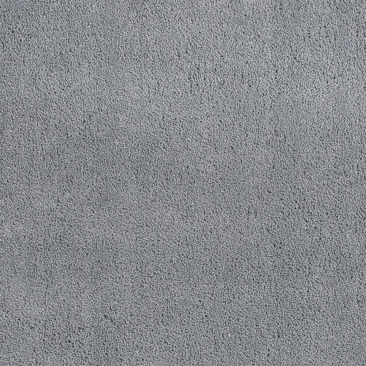 8 Round Polyester Grey Area Rug Image 3