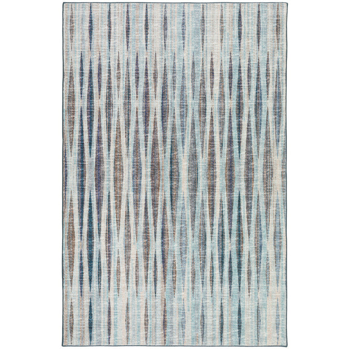 8 X 10 Blue Ombre Tufted Handmade Area Rug Image 2