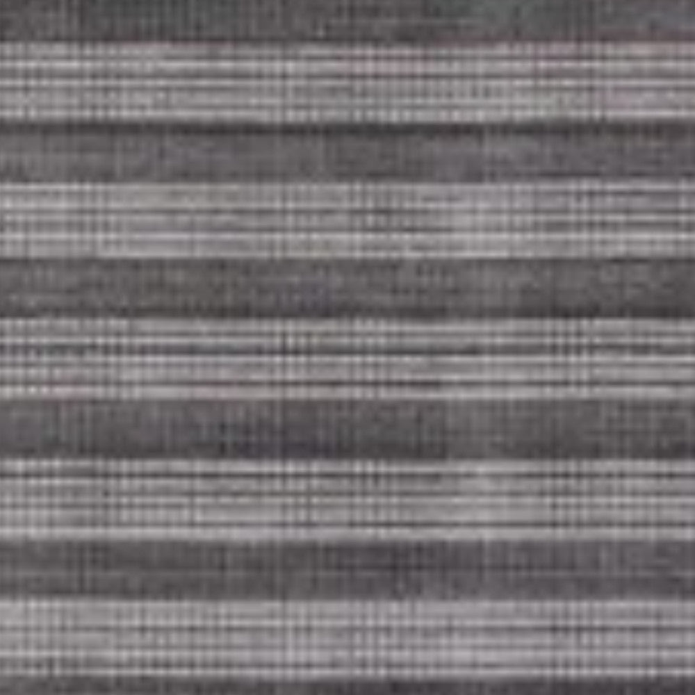 8 X 10 Dark Grey And Whie Hand Loomed Area Rug Image 11