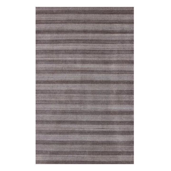 8 X 10 Rust And White Hand Loomed Area Rug Image 1