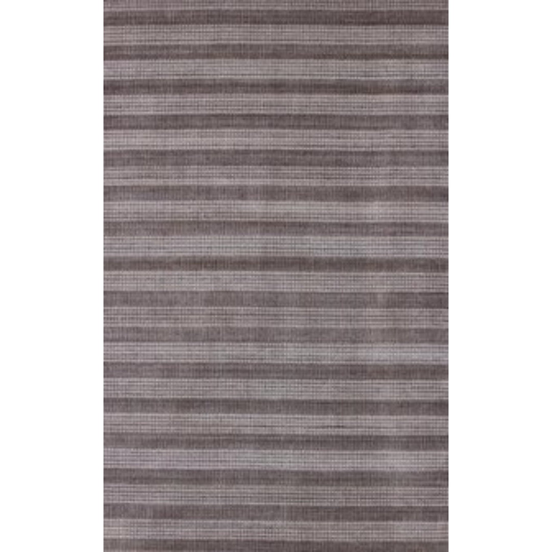 8 X 10 Rust And White Hand Loomed Area Rug Image 3