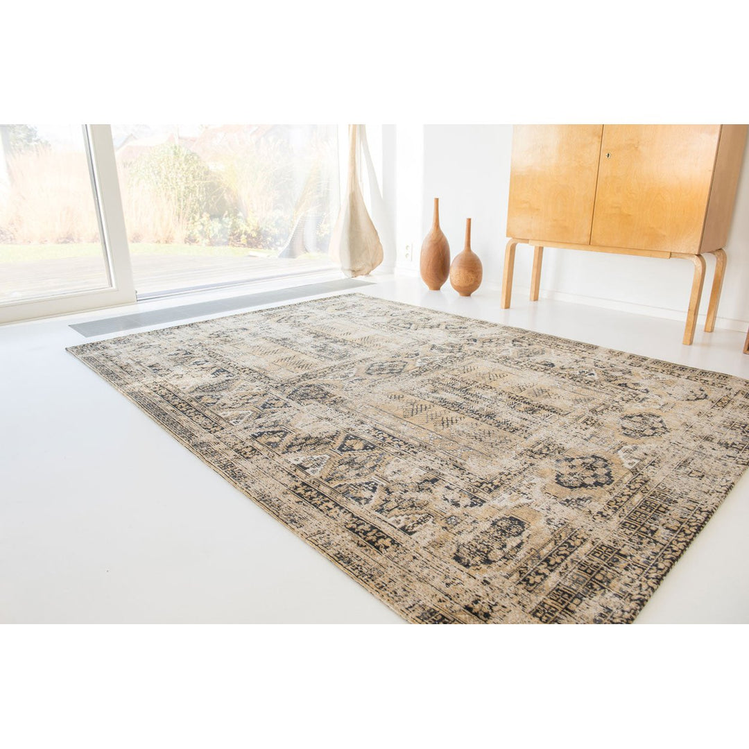 8 x 11 Brown Oriental Non Skid Area Rug Image 7