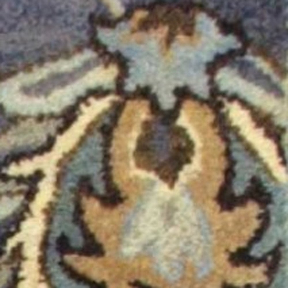 5 X 8 Wool Midnight Area Rug Image 10