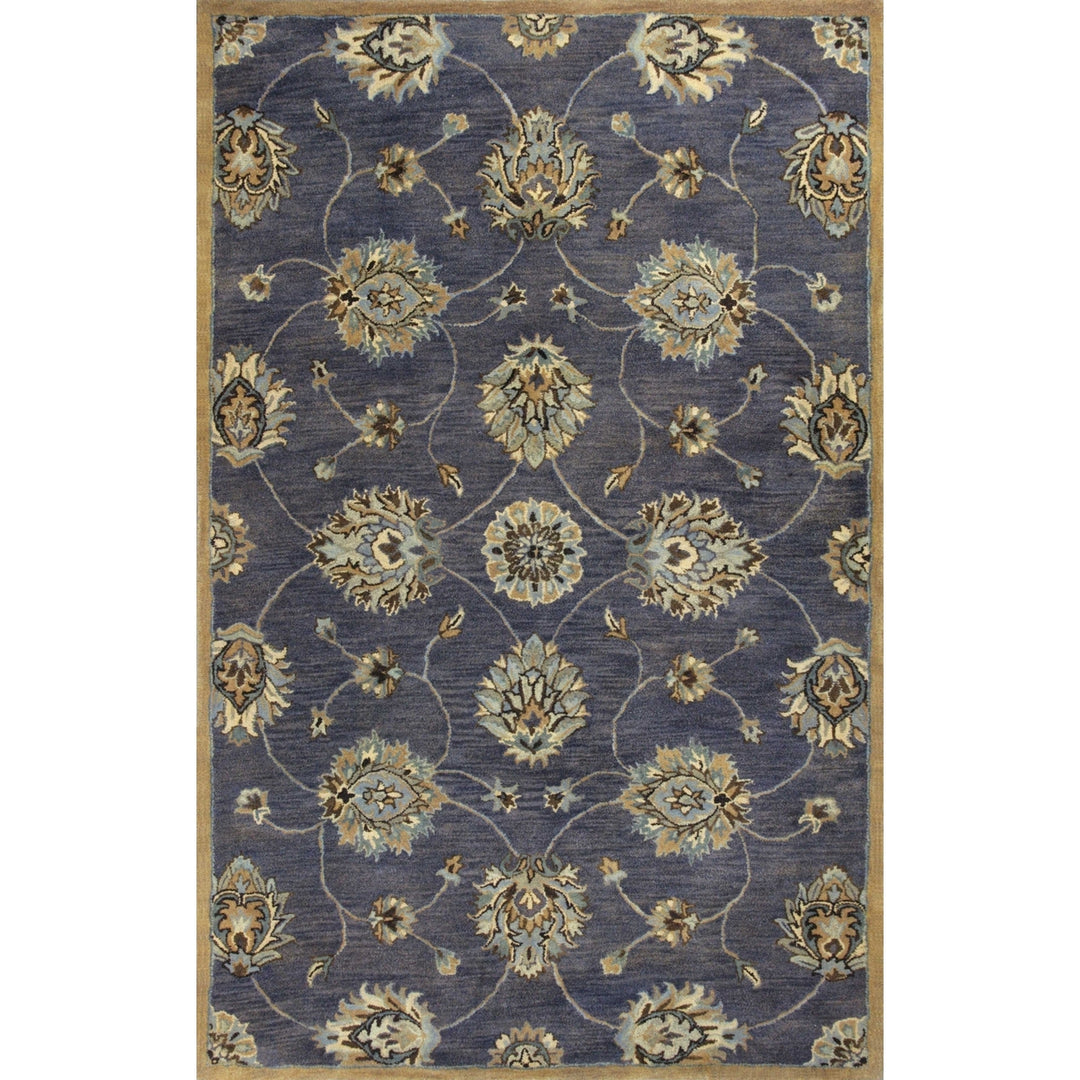 5 X 8 Wool Midnight Area Rug Image 11