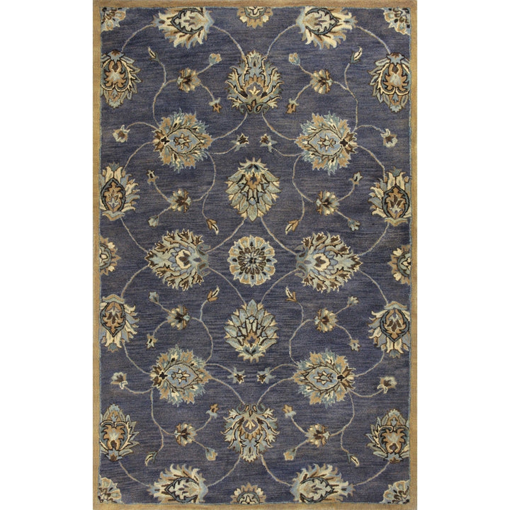 5 X 8 Wool Midnight Area Rug Image 11