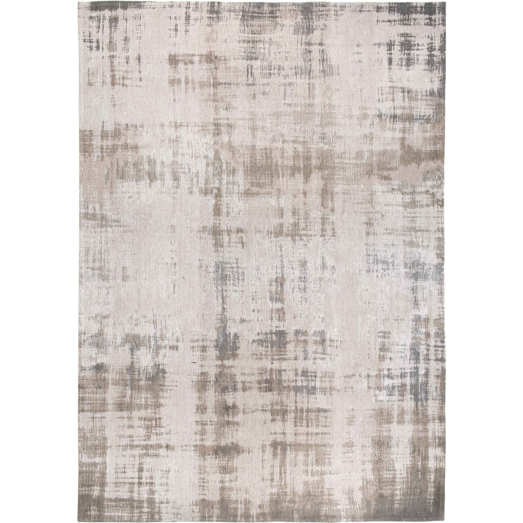 8 x 11 Gray and Beige Abstract Non Skid Area Rug Image 5