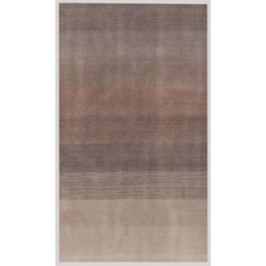 9 X 12 Violet Taupe And Brown Ombre Hand Loomed Area Rug Image 1