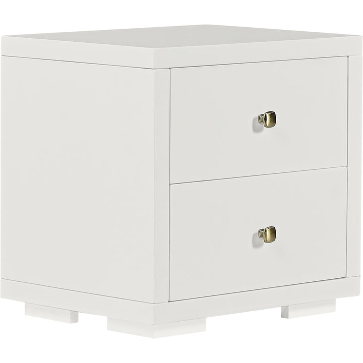 19" Espresso Two Drawer Nightstand Image 7