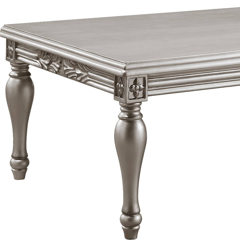 59" Platinum Coffee Table Image 3