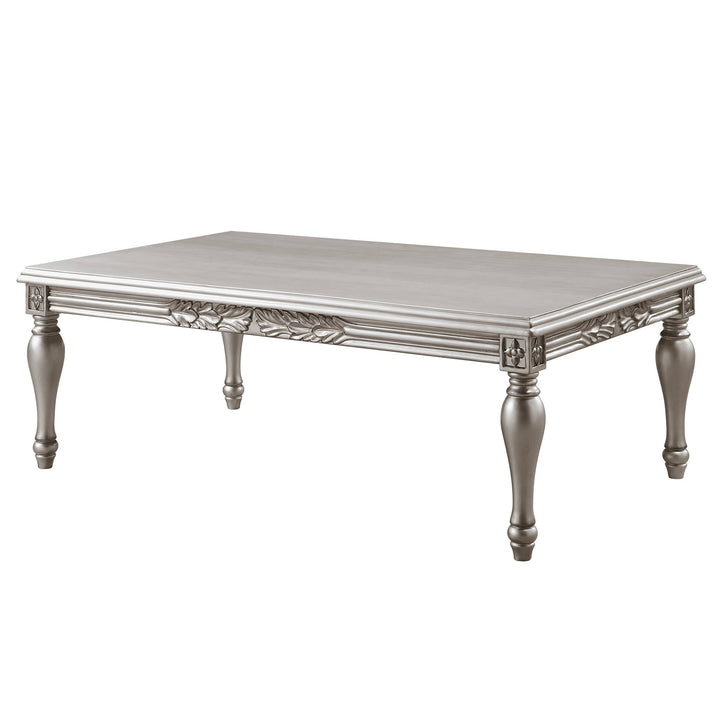 59" Platinum Coffee Table Image 4