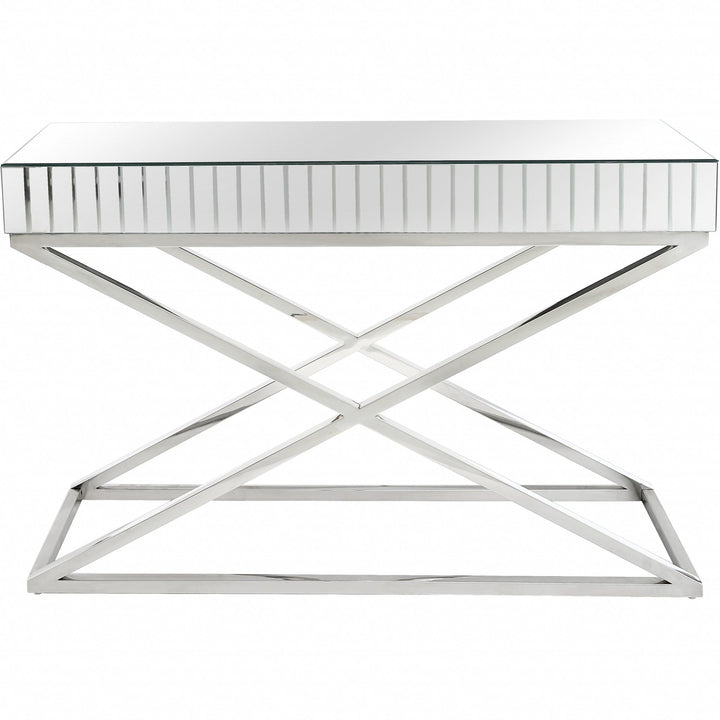 X Shaped Console Table Image 1