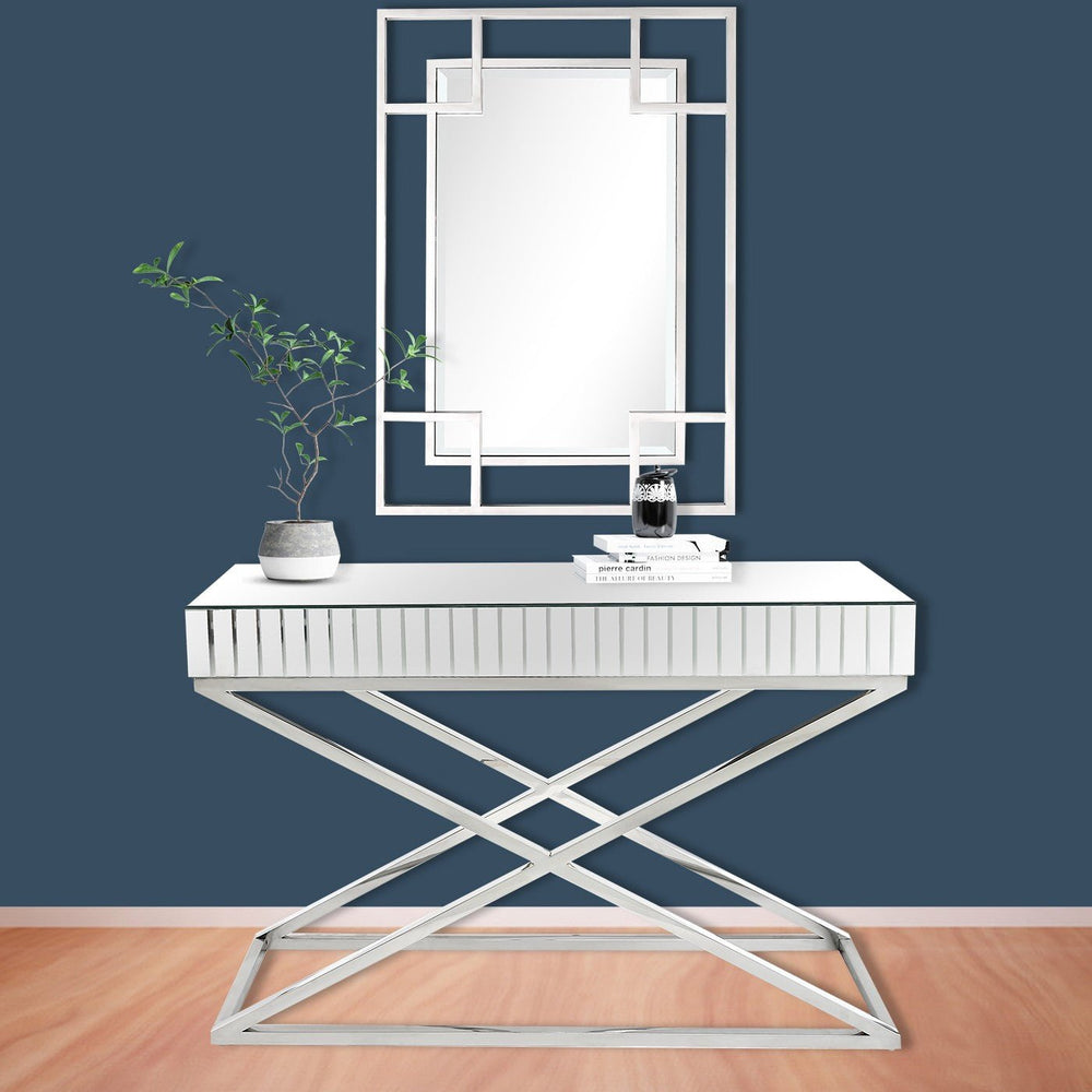 X Shaped Console Table Image 2