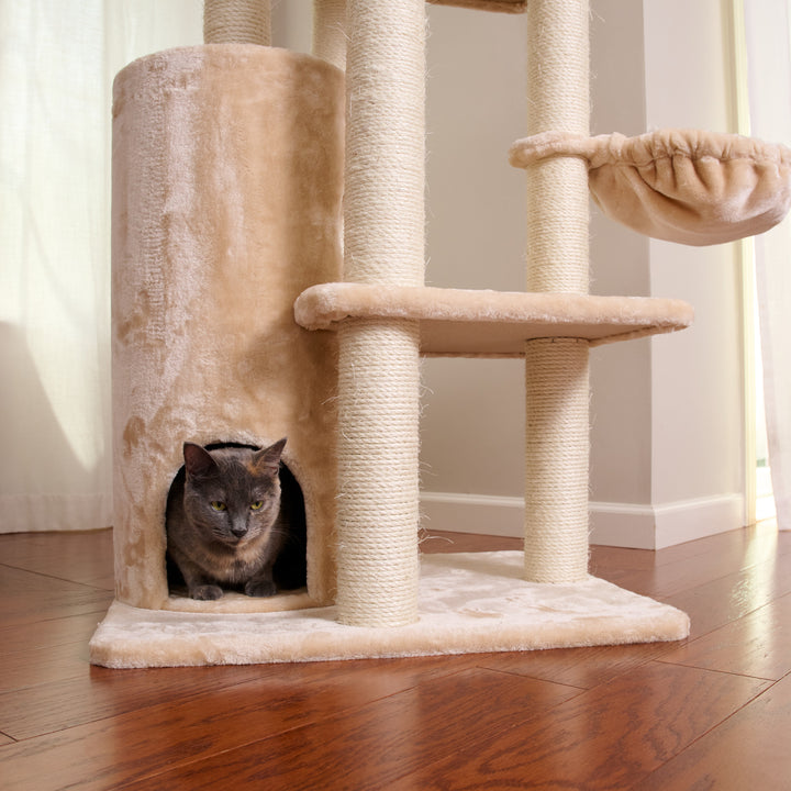 Armarkat Royal Perch Cat Tree 84 inch Faux faux 8 Levels Multi Cat A8402 Image 3