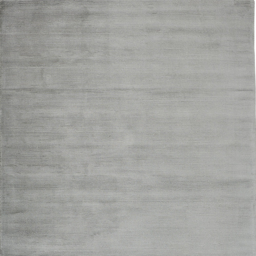 10 X 13 Gray Hand Woven Area Rug Image 10