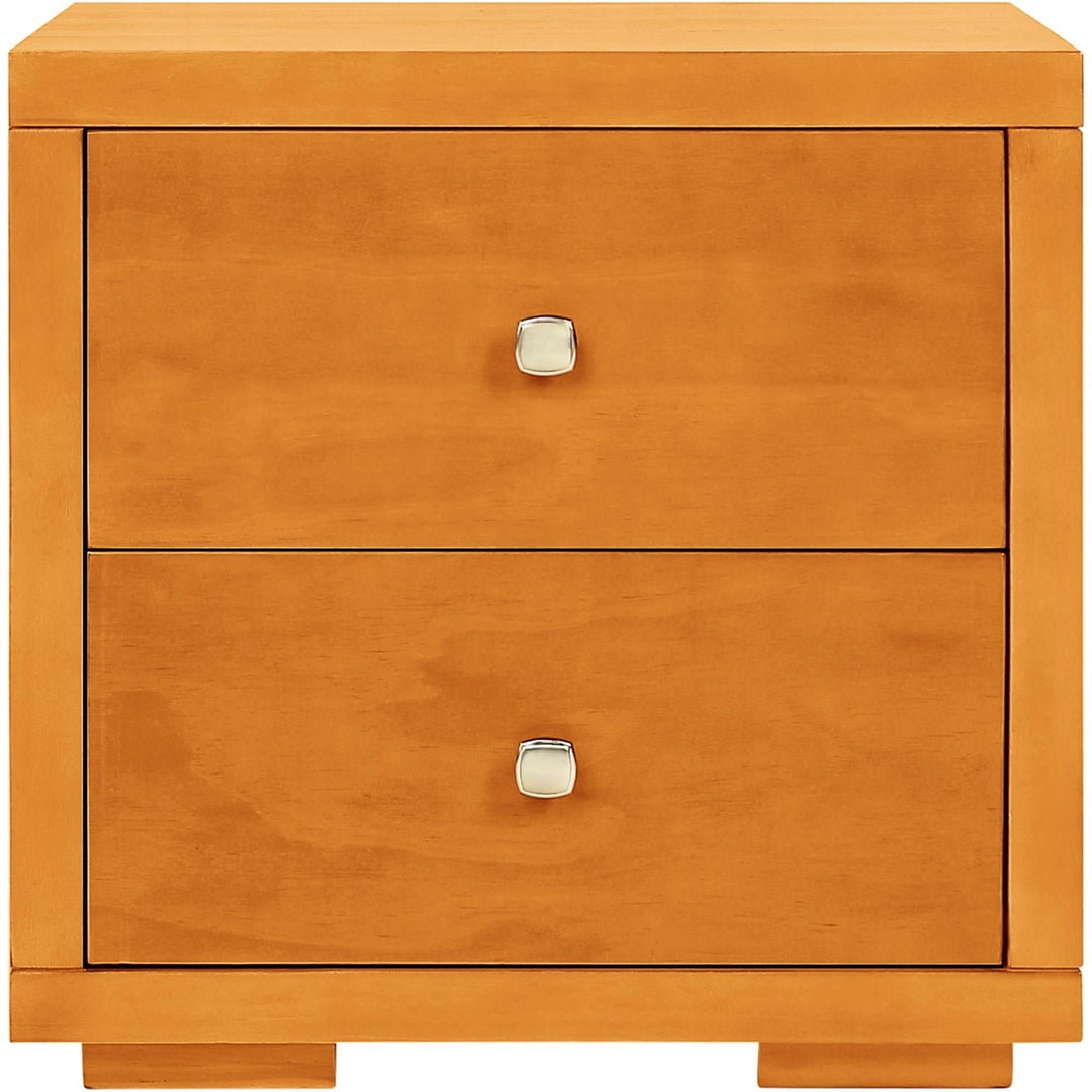 19" Espresso Two Drawer Nightstand Image 12