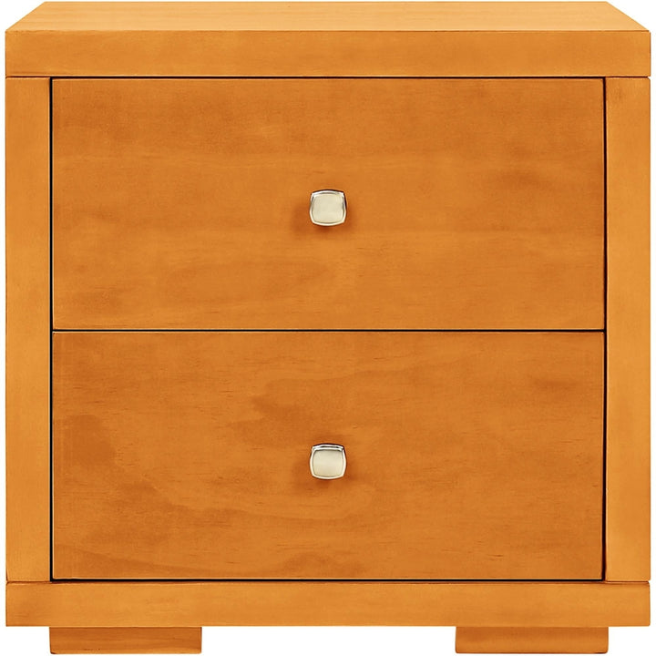 19" Espresso Two Drawer Nightstand Image 12