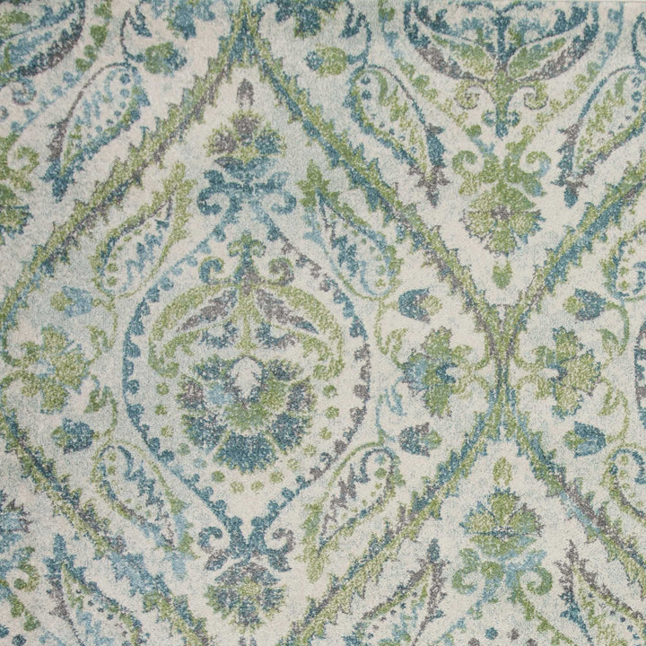 3 X 5 Ivory Ogee Area Rug Image 3