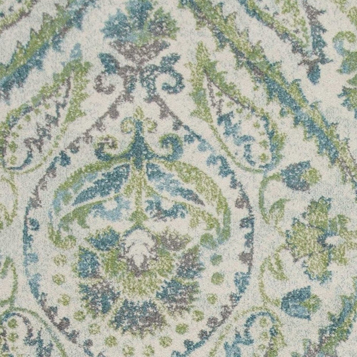 3 X 5 Ivory Ogee Area Rug Image 8