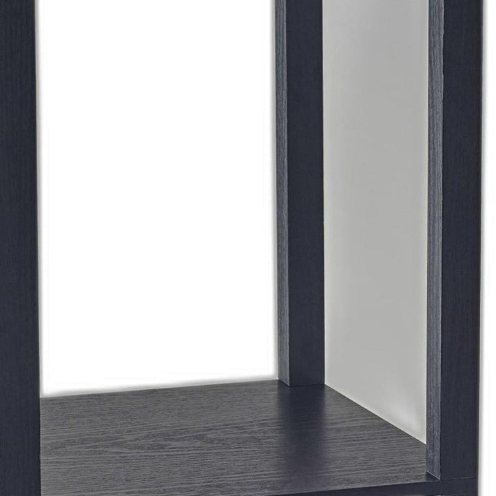 28" H Basic Black Book Case End Table Image 7