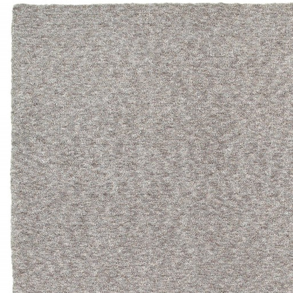 5 X 7 Modern Shaggy Soft Gray Indoor Area Rug Image 10