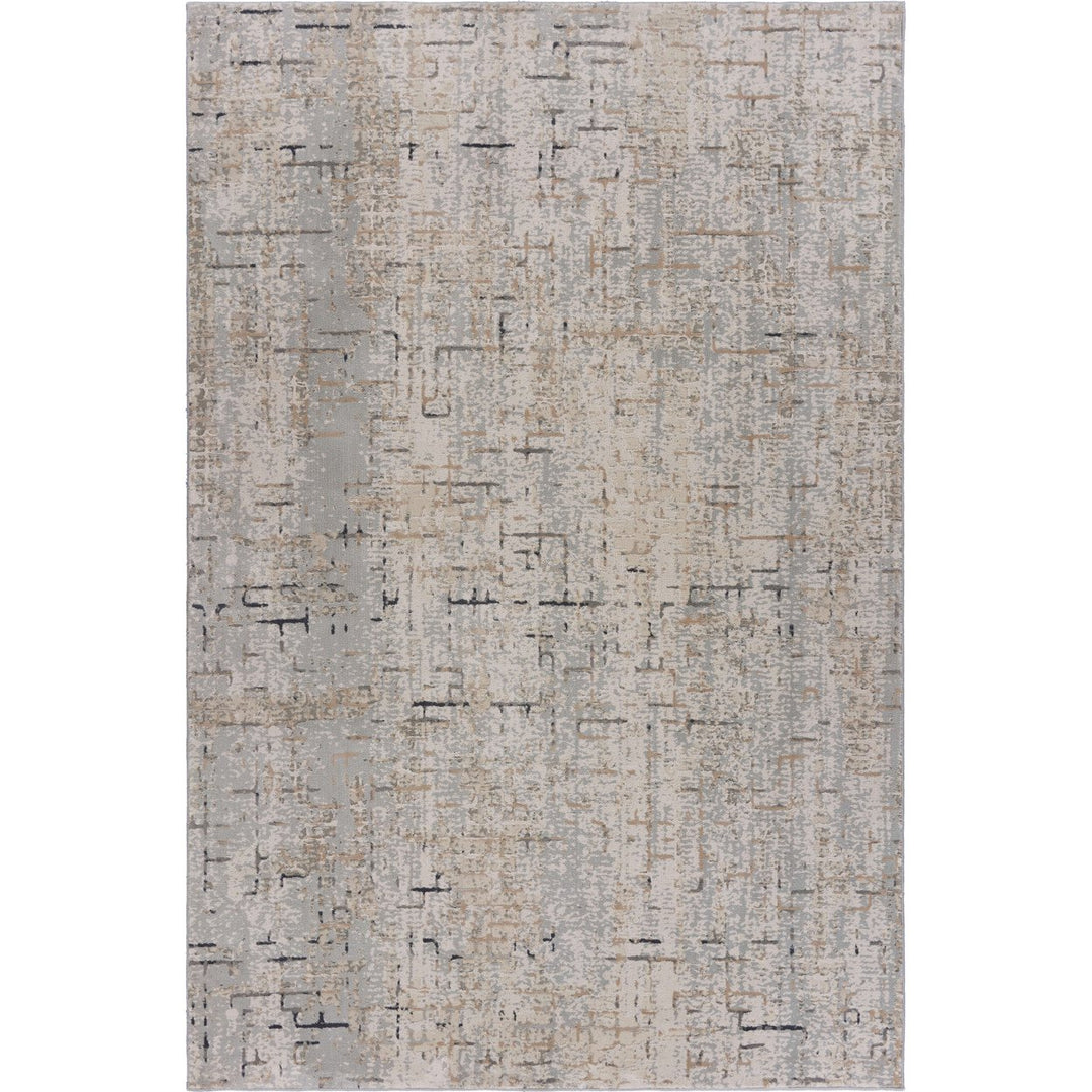 10 X 14 Cream Abstract Area Rug Image 12