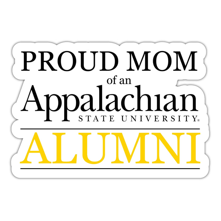 Appalachian State 4-Inch Mom or Dad of an Alumni NCAA Vinyl Sticker - Durable School Spirit Decal Image 2